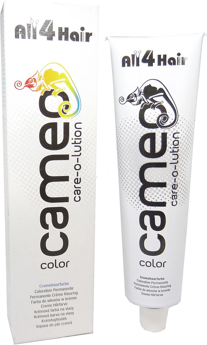 All 4 Hair Cameo Color care-o-lution Crème haarverf permanente kleuring 60ml - 08/L1 Light Blonde Light Ash / Hellblond Leicht Asch