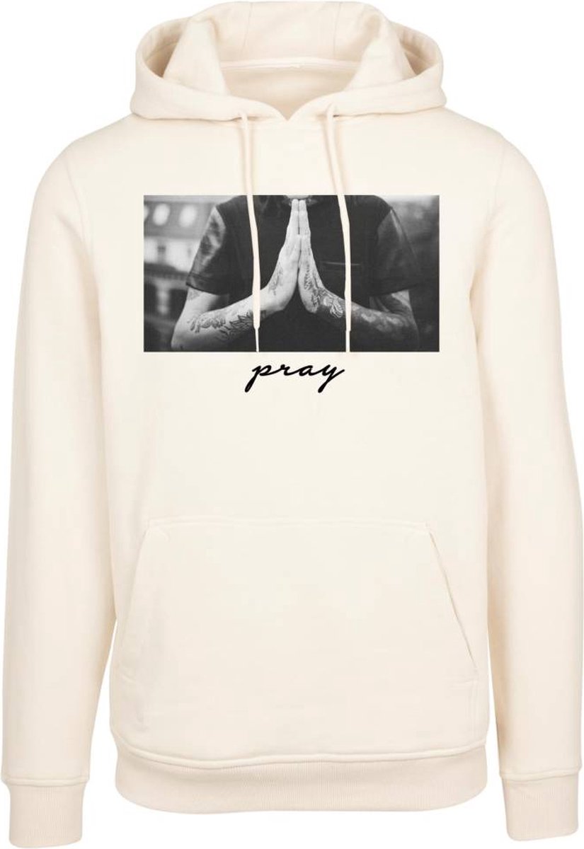 Mister Tee Pray Hoodie/trui XL Beige