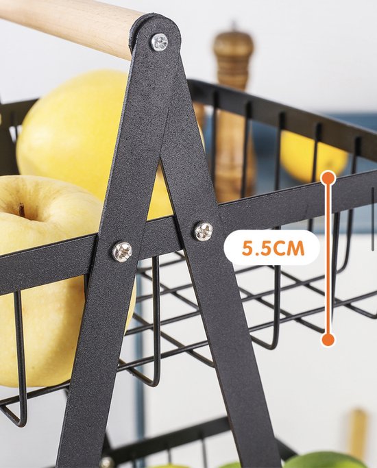 Fruitmand, Goudkleurig Metaal, Fruitmand Van Ijzer, Fruitschalen In De Woonkamer Broodmand Fruitschaal Metaal Holle Fruitmand Mand Schaal Decoratie Opslag Voor Fruit Groenten Snacks En Brood
