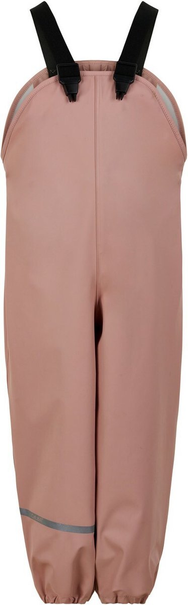 Celavi - Basic regenbroek met bretels voor kinderen - Recycled PU - Misty Rose - maat 130 (8-9 Years)