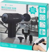 Bol.com Silvergear - Massage Gun - 6 Standen - 4 Opzetstukken - Spiermassage - Ontspan en herstel aanbieding