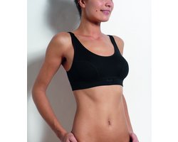 Sloggi Double Comfort Dames Top Comfort - Zwart - Maat 40 — 40 stuks