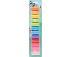 Adori Poepzakjes Regenboog - Hondenpoepzakjes - Assorti 12 Rollen