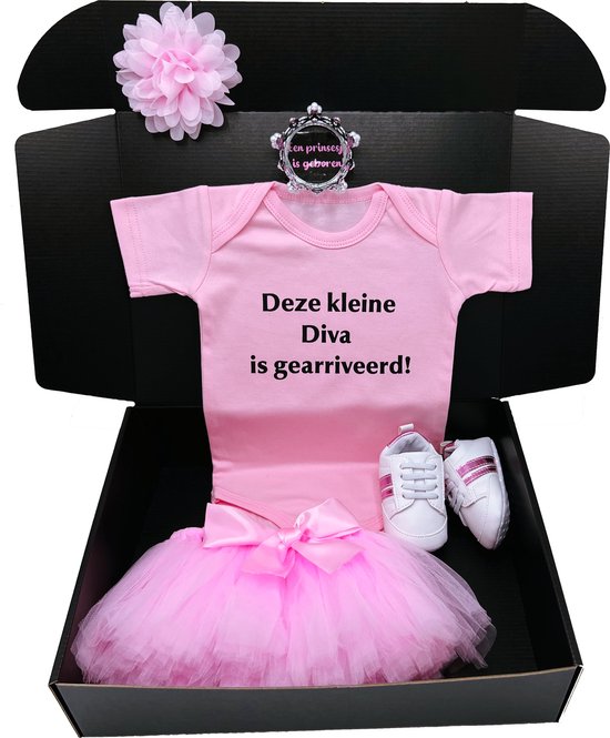 Kraamcadeau meisje - Diva gearriveerd - kan ook rechtstreeks worden verstuurd - babyshower van Smartphoto — afbeelding 3