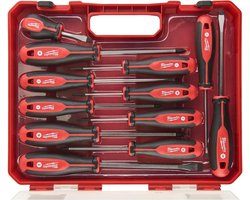 Milwaukee Tri-lobe schroevendraaier Set 12- delig - 4932472003