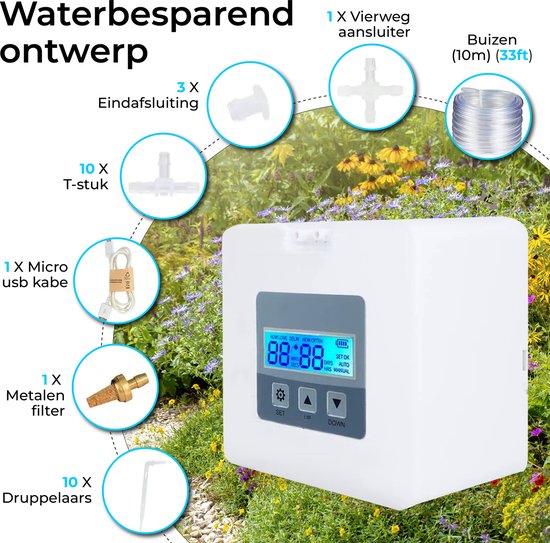 GedFong Automatisches Bewässerungssystem für Zimmerpflanzen, DIY