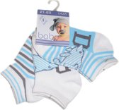 Baby sokjes fantasie - maat 24/27 - 12 paar - 90% KATOEN - Naadloos