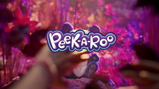 Peek-A-Roo PEEK A ROO - MAMAN PANDA ROO & BEBE SURPRISE - Peluche  Interactive... | bol.com
