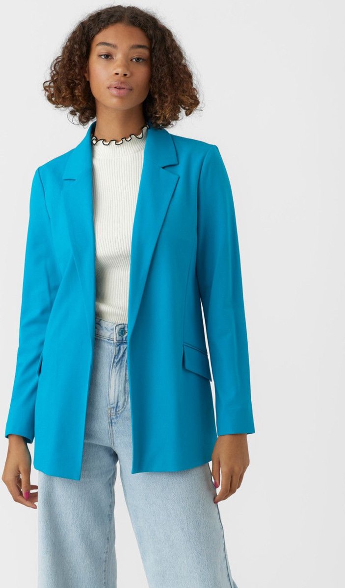 Vero Moda VMLISTAKIA LS SOLID BLAZER - Caneel Bay Blue