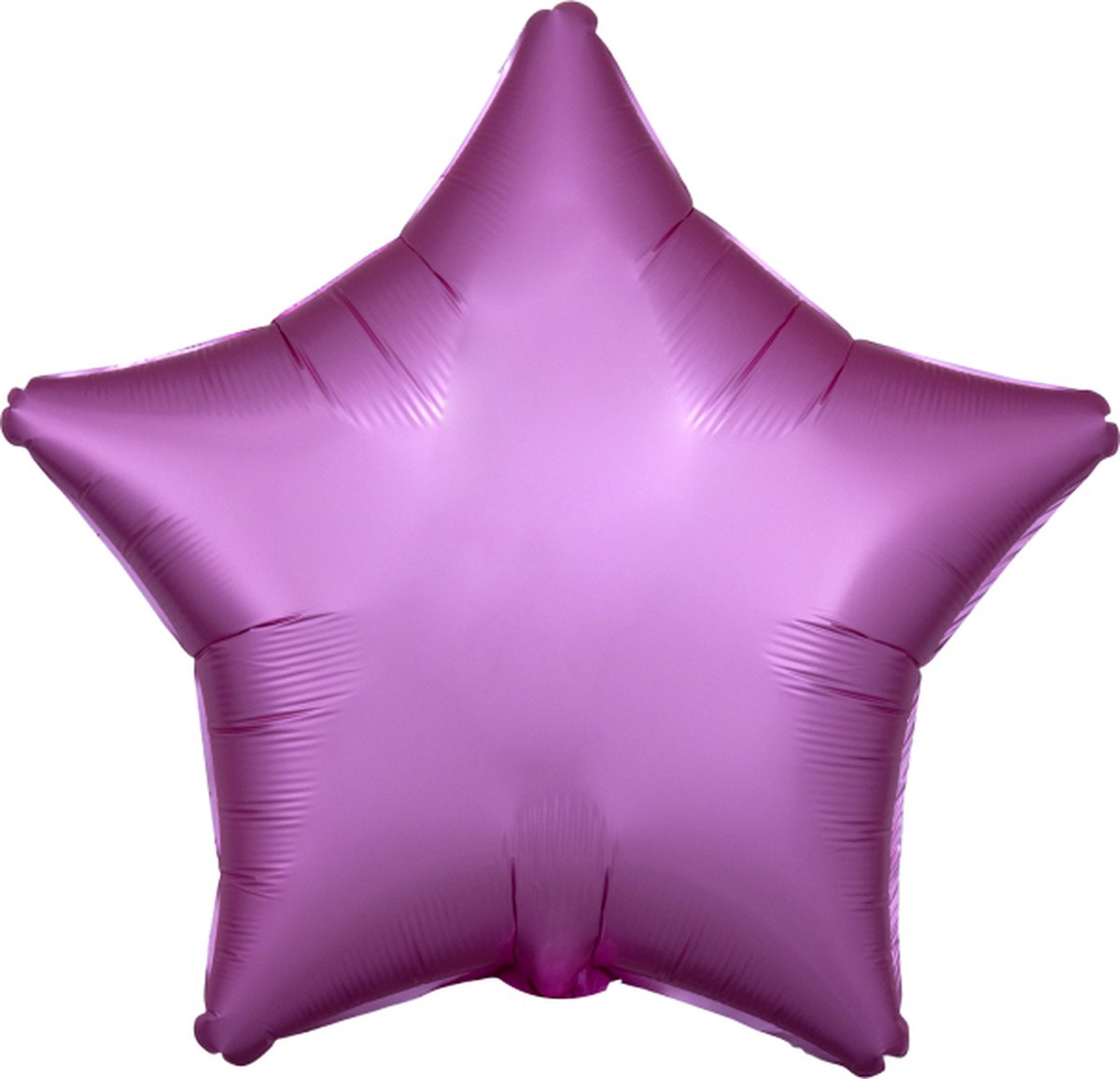 Folieballon flamingo roze ster 43 cm