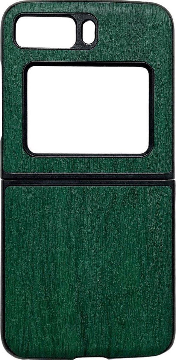 Mobigear Hoesje geschikt voor Motorola Razr (2022) Telefoonhoesje Hardcase | Mobigear Excellent Backcover | Razr (2022) Case | Back Cover - Groen