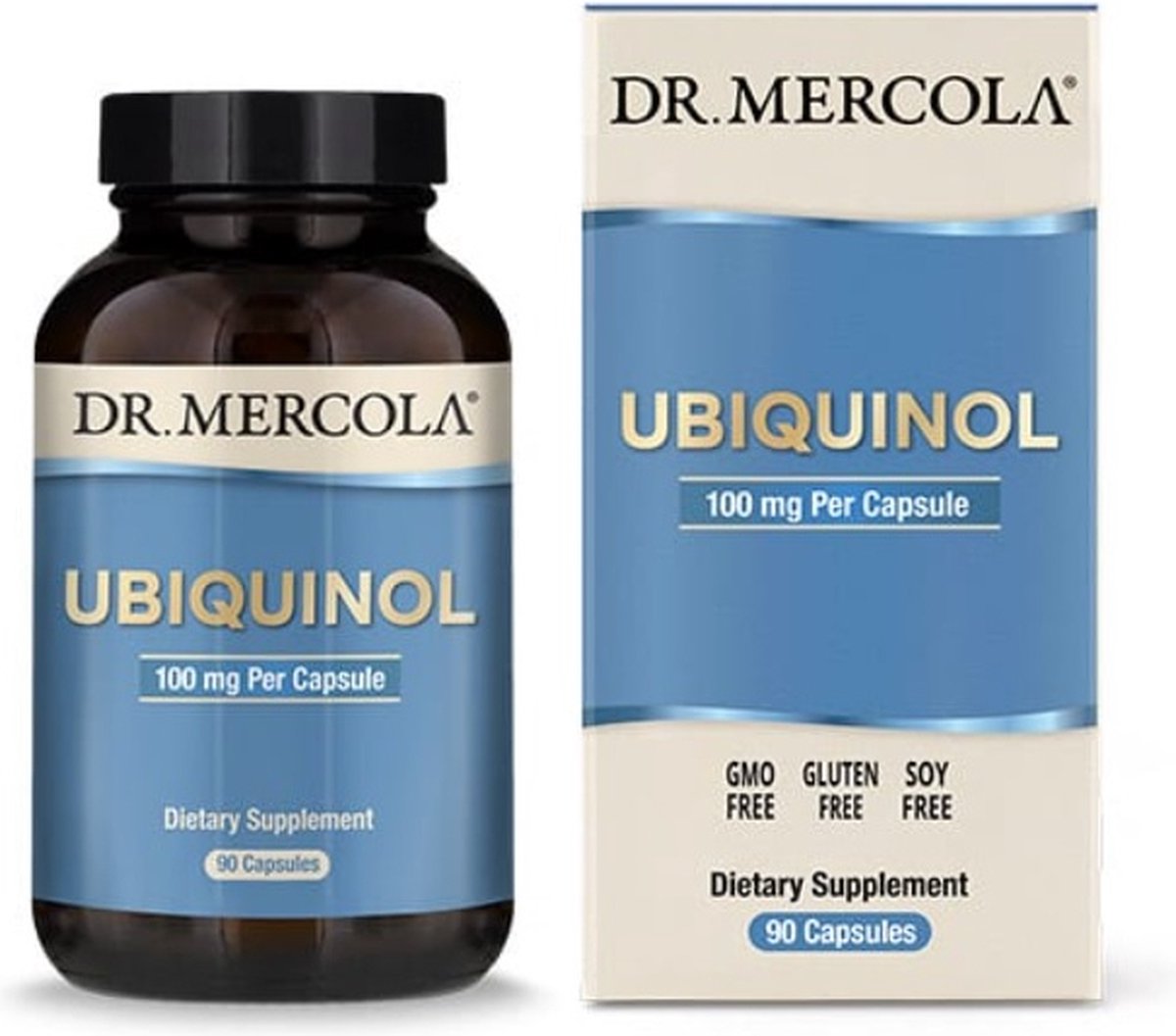 Goedkoopste Dr. Mercola - Ubiquinol - 100 mg - 90 capsules