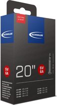 Schwalbe Binnenband - SV6A - Extra Light - 20 inch x 0.90 - 1.50 - Frans Ventiel - 40mm