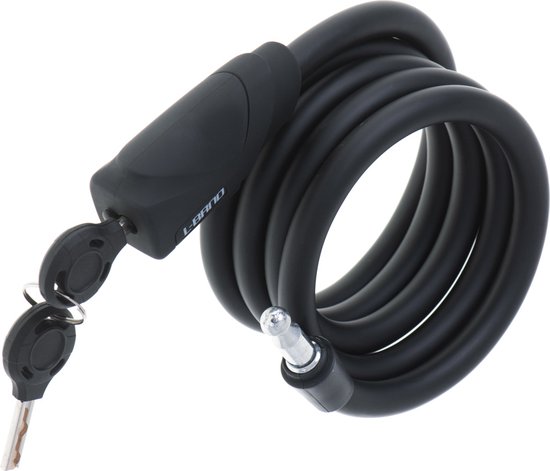 L-BRNO fietsveiligheidsslot lange spiraalsleutel 150cm van Luna — afbeelding 3