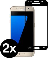 Smartphonica Screenprotector voor Samsung Galaxy S7 Edge van glas - 2 stuks / Normaal geschikt voor Samsung Galaxy S7 Edge