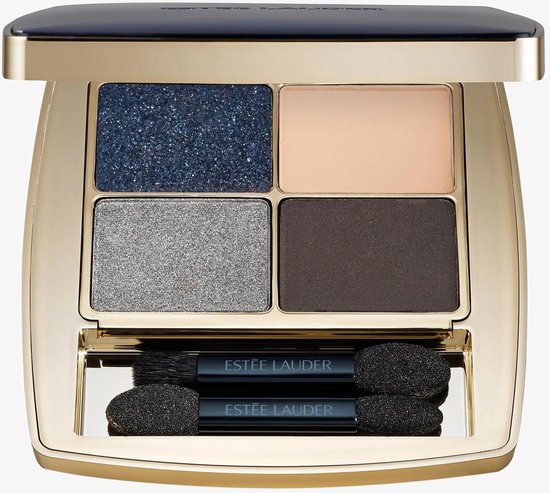 Foto: Est e lauder pure color envy luxe eyeshadow quad indigo night 6 g oogschaduw palette