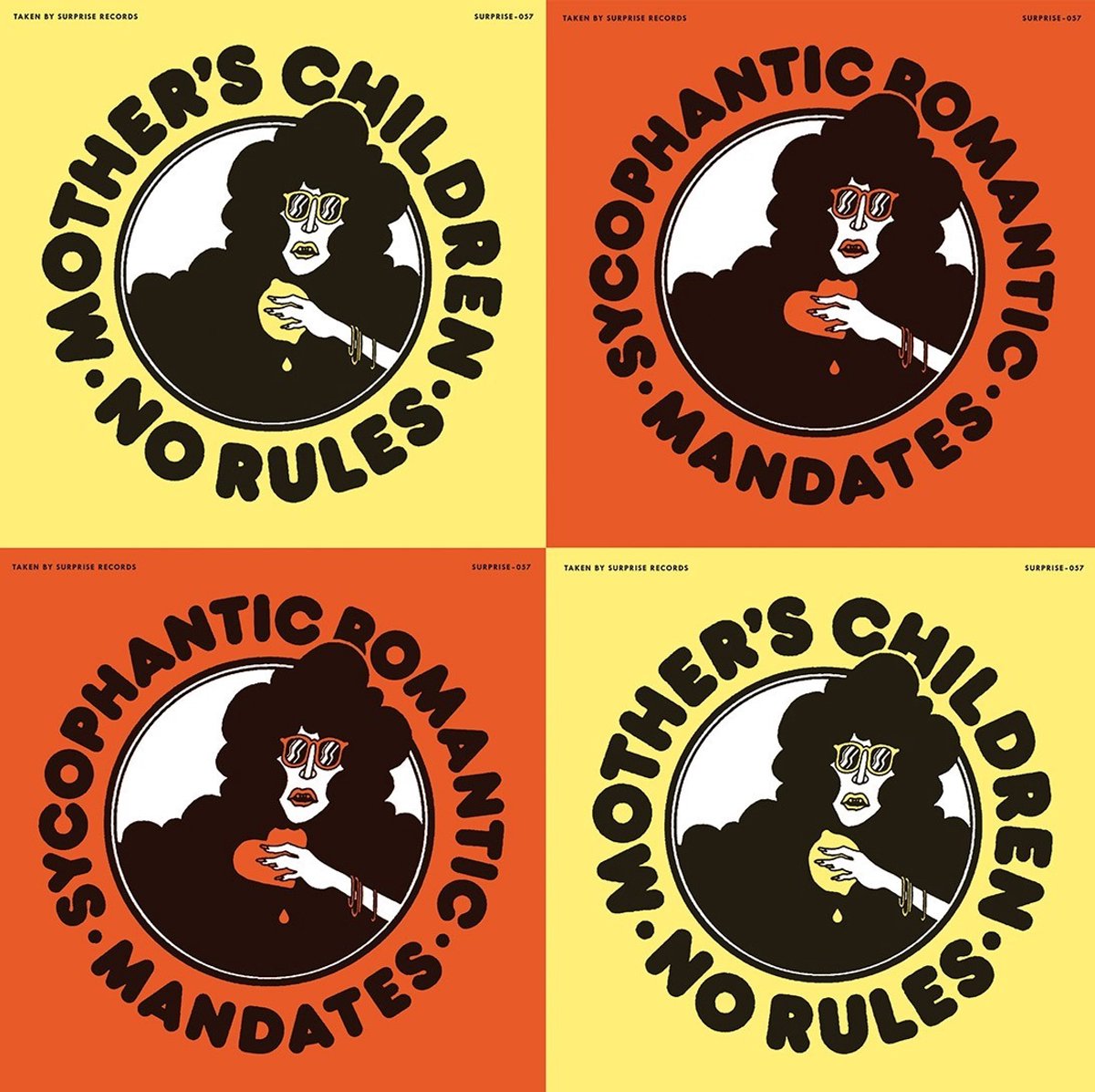 Mother's Children & The Mandates - Split (7" Single)