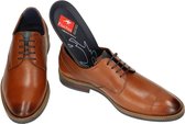 Fluchos -Heren - cognac/caramel - geklede lage schoenen - maat 42