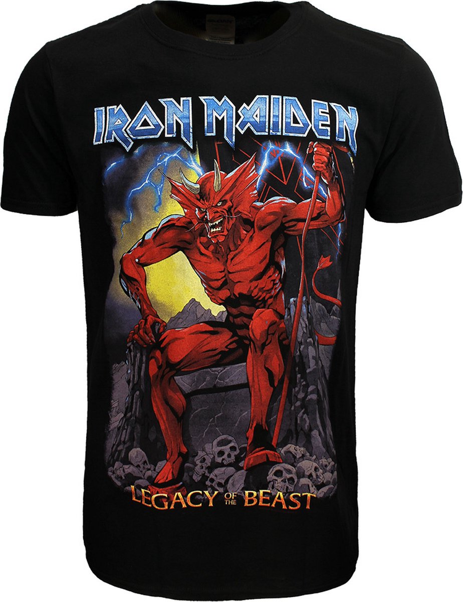 Iron Maiden Legacy of the Beast T-Shirt - Officiële Merchandise - S