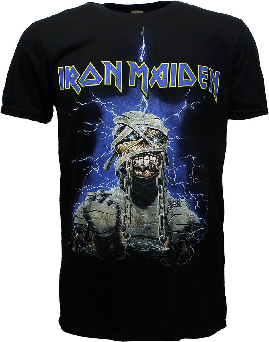 Iron Maiden Powerslave Mummy T-Shirt - Officiële Merchandise - XXL