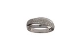 Ring dames - witgoud - 14 karaat - diamant - pavé - uitverkoop Juwelier Verlinden St. Hubert - van €1899,= voor €1559,=