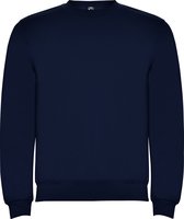 Donker Blauwe unisex sweater Clasica merk Roly maat 3XL