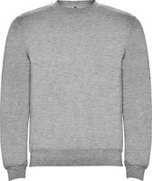 Licht Grijze unisex sweater Clasica merk Roly maat M