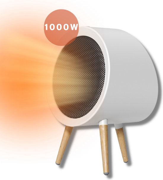 ECG TK 2080 DR Black - Hete lucht convector kachel - thermostaat - 3