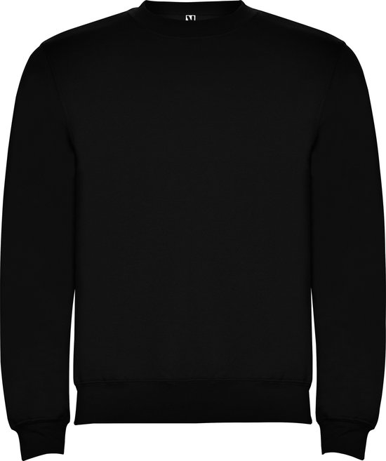 Zwarte unisex sweater Clasica merk Roly maat 2XL
