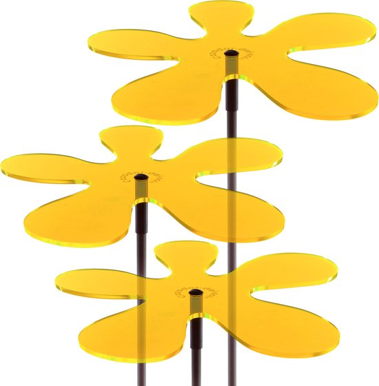 Cazador Del Sol NEA - Fiore Luminoso Collettore Solare | Decorazione Da Giardino Che Si Illumina Di Notte | Colore Rosso