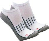Sport sokken | sneakersokken | katoen | 3 paar | wit | aegis | maat 43-46