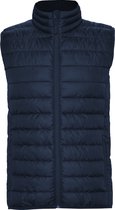 Gilet matelassé bleu foncé avec duvet polyester modèle Oslo marque Roly taille XL