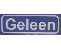 Koelkast magneet plaatsnaambord Geleen.