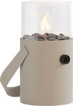 Cosi Fires - Lanterne à gaz Original Cosiscoop Taupe - Métal - Taupe