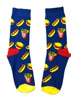 Sockston Socks - 2 paren Snack Socks - Grappige Sokken - Vrolijke Sokken