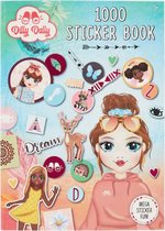 Stickerboek Dilly Dally vol met 1000 stickers