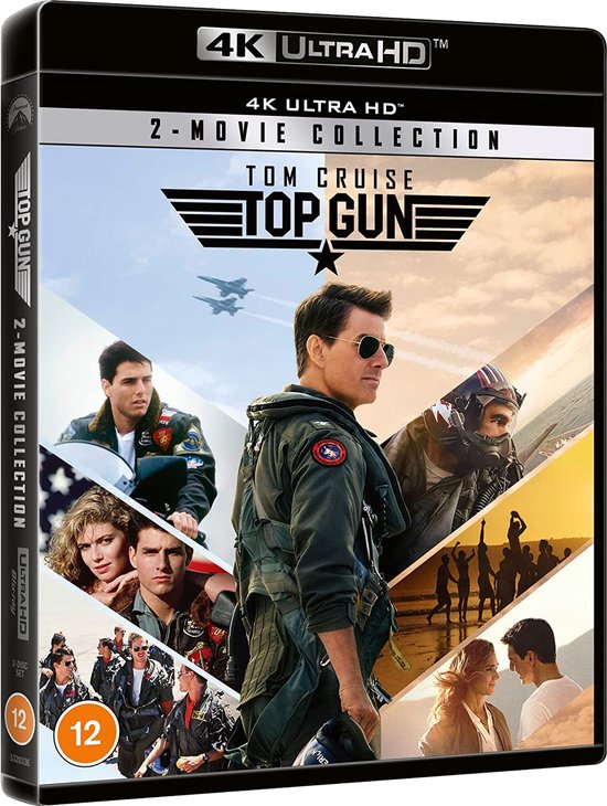 Top Gun & Top Gun - Maverick - double pack 4K [Blu-ray] [Region A & B & C]