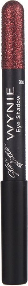 Goedkoopste Wynie - Star Glitter - Oogschaduw Potlood - Warm, Donker Rood Glitter - 1 stuks