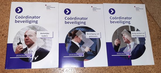 Coordinator beveiliging Smart educational tools by ex:plain deel 1 t/m 3 2019/2020
