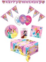 Disney Princess - Kinderfeest - Feestpakket - Voordeelpakket - Uitgebreid - 8 kinderen.