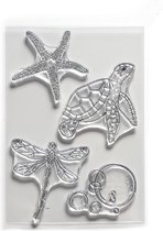 ECD Clear stamps - Water creatures