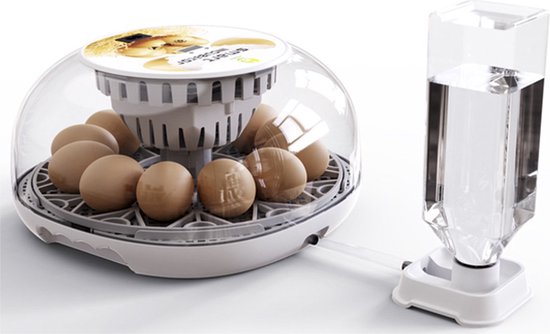Slimme broedmachine 12 eieren – All-in-One – volledig automatisch broedproces met Nederlandse handleiding