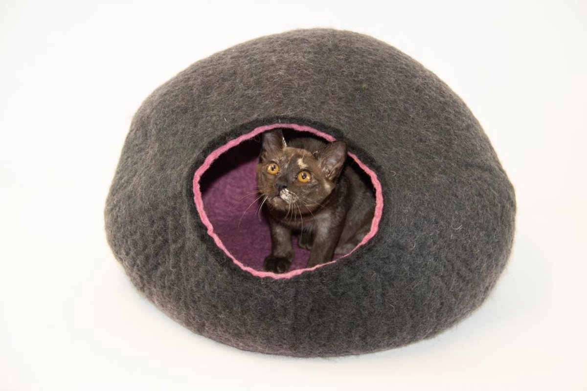 Cat cave kattenmand Pink