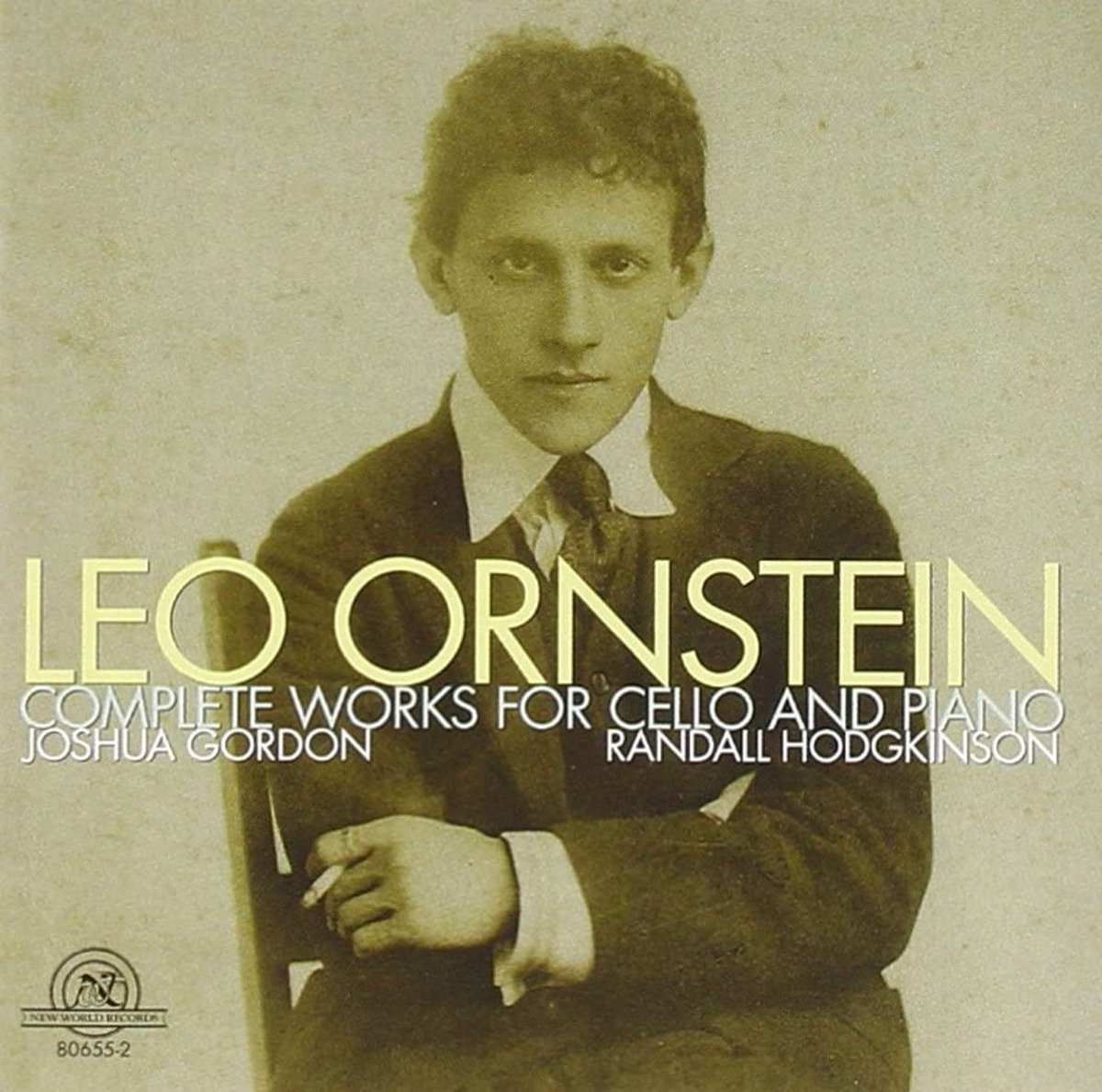 Randall Hodgkinson & Joshua Gordon - Ornstein: Complete Works for Cello and Piano (CD)