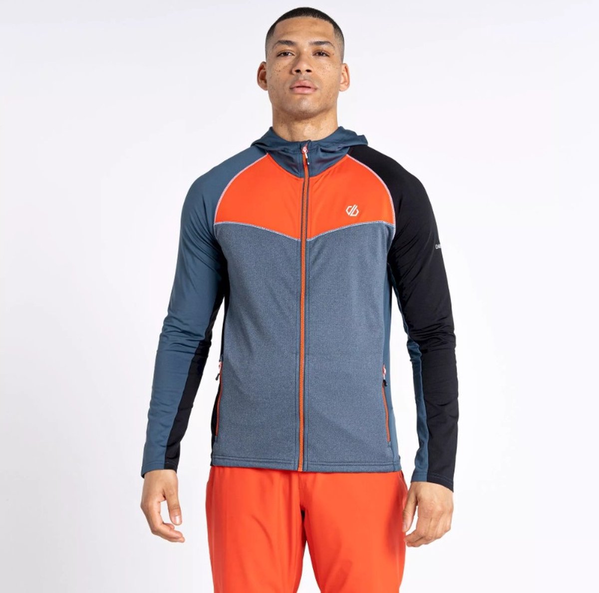 Dare2B Heren Contend Core Stretch Vest OrinGry/Infr Grijs
