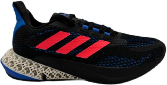 Adidas - 4DFWD_PULSE J - Sneakers - Jongens - Zwart/Wit/Rood/Blauw - Maat 36