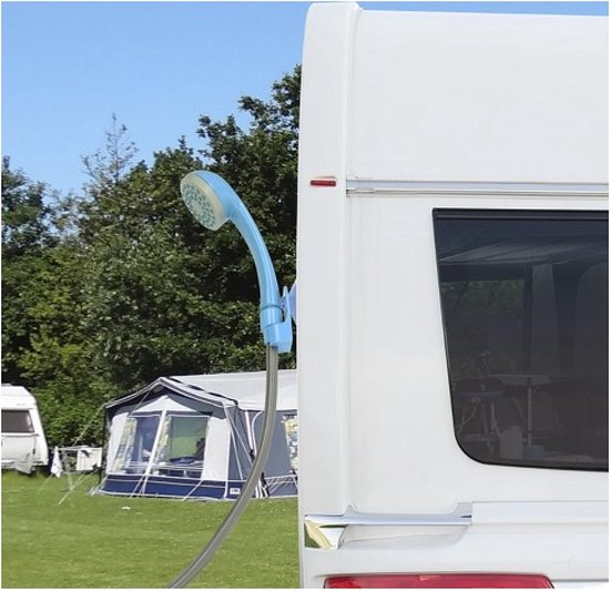 Campingdouche - portable shower - lithium battery - douche - incl. extra waterpistool van Camp Gear — afbeelding 5