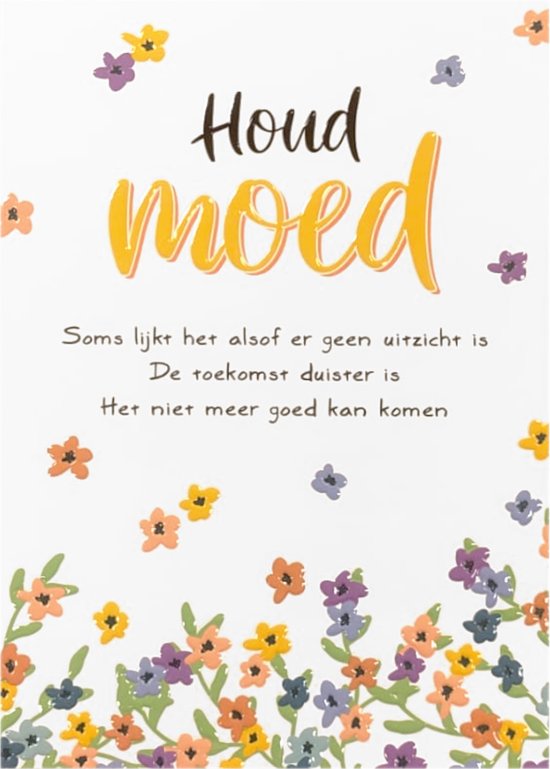 Kaart - Intense - Houd moed - TE056-C