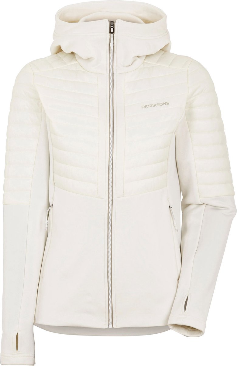 Didriksons ANNEMA WNS FULLZI 6 Dames Outdoorjas Shell Wit