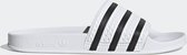 Chaussons adidas Adilette pour Homme - Blanc / Noir / Blanc - Taille 43